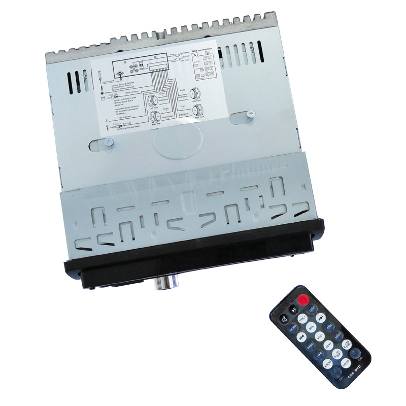 Mp3 Player Αυτοκινήτου με CD - DVD Player, Bluetooth USB/SD/AUX FM Radio, Μικρόφωνο για Handsfree & Τηλεχειριστήριο 4 x 60w 1 DIN